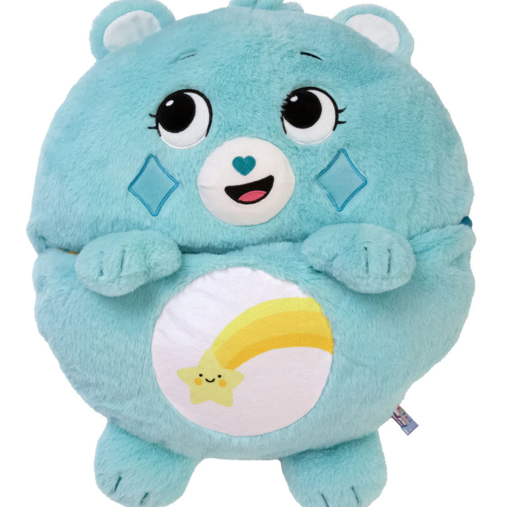 Flat River Group Happy Nappers: Care Bears Sleep Sack Large - Wish Bear, Kids 7+* Stuffed Animals|Stuffed Animals & Plush Toys