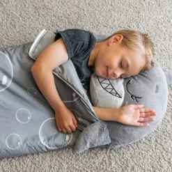 Flat River Group Happy Nappers Large 66 inch Grey Shark Pillow & Sleepy Sack - Kids 7+* Stuffed Animals|Stuffed Animals & Plush Toys