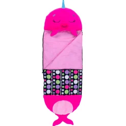 Flat River Group Happy Nappers Large 66 inch Plush Neil The Pink Narwhal - Kids 7+* Social & Emotional Skills|Stuffed Animals