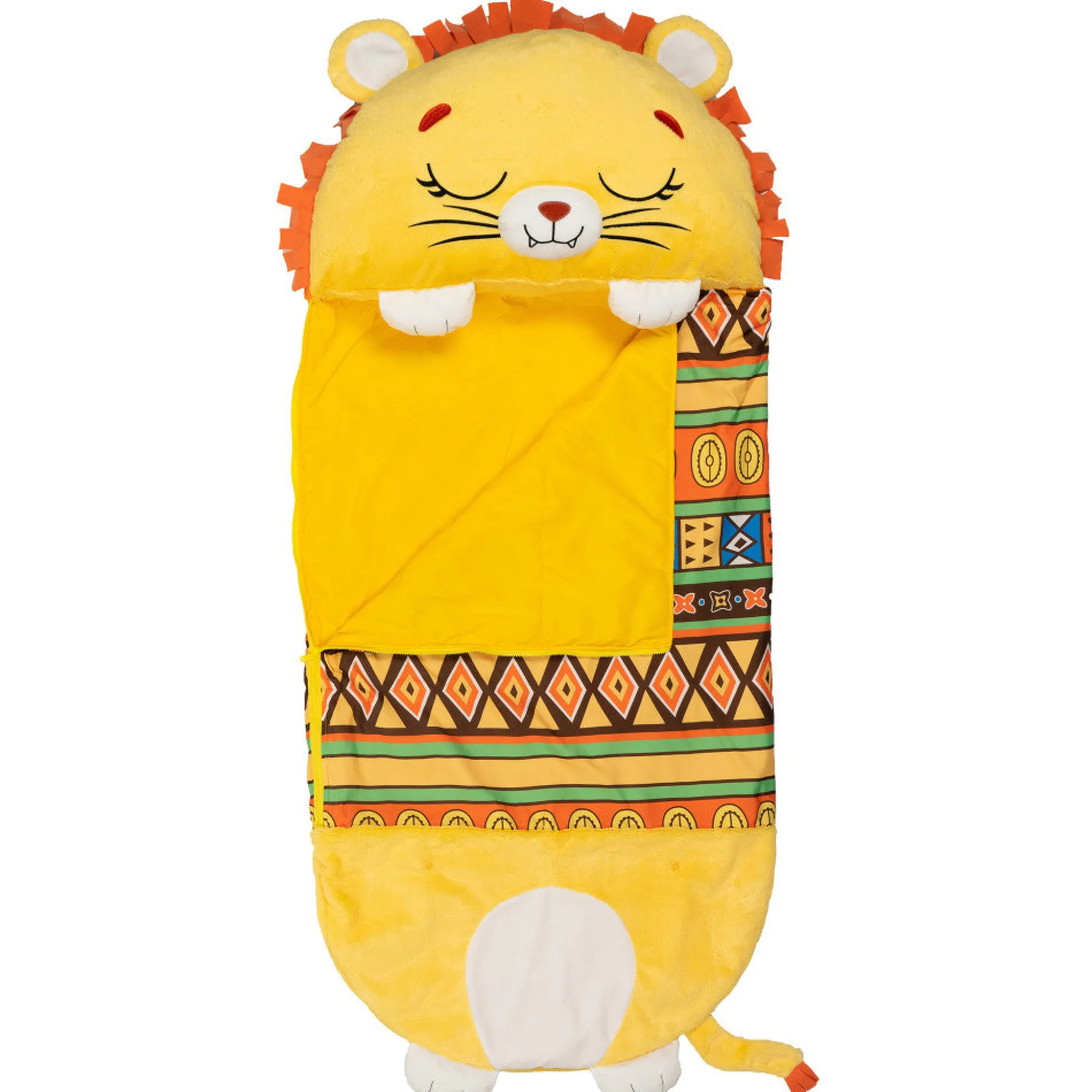 Flat River Group Happy Nappers Lion Lex 66 inch 2-in-1 Plush Pillow & Sleepy Sack - Large* Stuffed Animals|Stuffed Animals & Plush Toys