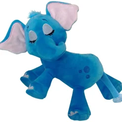 Flat River Group Happy Nappers Lullabrites 12 inch Interactive Elephant Plush - Blue* Stuffed Animals|Stuffed Animals & Plush Toys