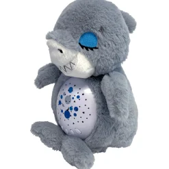 Flat River Group Happy Nappers Lullabrites Sweet Dreams Interactive Shark Plush - Grey & Blue* Stuffed Animals|Stuffed Animals & Plush Toys