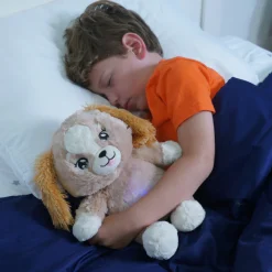 Flat River Group Happy Nappers Lullabrites Brown Dog - Musical Light-Up Bedtime Plush* Stuffed Animals|Stuffed Animals & Plush Toys