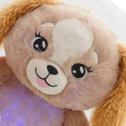 Flat River Group Happy Nappers Lullabrites Brown Dog - Musical Light-Up Bedtime Plush* Stuffed Animals|Stuffed Animals & Plush Toys