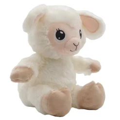 Flat River Group Happy Nappers Lullabrites 11.75 inch Musical Light Up Lamb - Cream & Tan* Social & Emotional Skills|Stuffed Animals