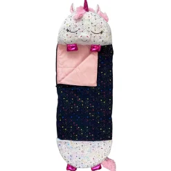 Flat River Group Happy Nappers Shimmer Unicorn Large 66 inch Pillow & Sleepy Sack - Kids 7+* Stuffed Animals|Stuffed Animals & Plush Toys