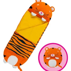 Flat River Group Happy Nappers Tiger Tobi 54 inch Plush Pillow & Sleepy Sack - Medium* Stuffed Animals|Stuffed Animals & Plush Toys