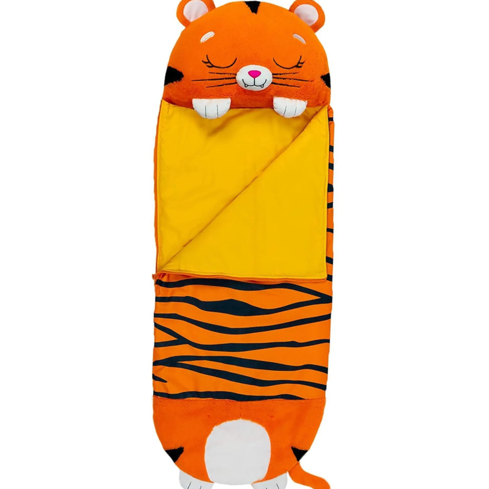 Flat River Group Happy Nappers Tiger Tobi 66 inch Plush Sleepy Sack - Large* Stuffed Animals|Stuffed Animals & Plush Toys