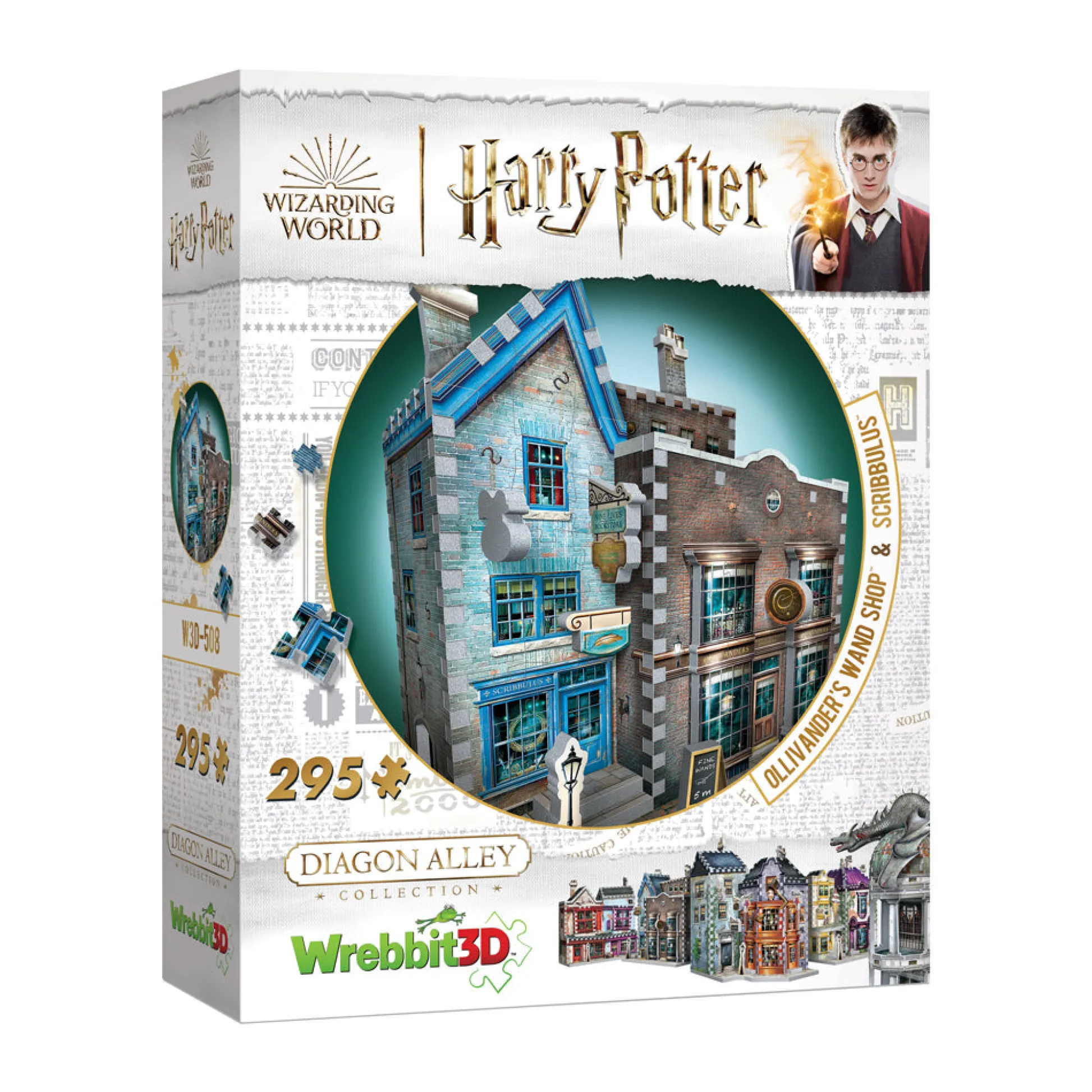 AreYouGame Harry Potter Diagon Alley Collection - Ollivander's & Scribbulus 3D Puzzle, 295 Pieces* Puzzles