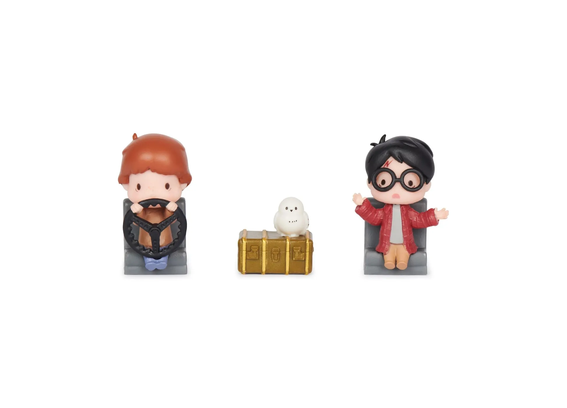 Macy's - Supplier Harry Potter Micro Magical Moments Year 2 - 1.5" Flying Car Figure Set with Display Case* Collectible Figures & Playsets