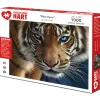 Flat River Group Hart Puzzles Blue Eyes Tiger by Colin Bogle - 1000 pc Puzzle* Puzzles