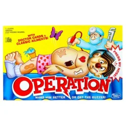 Calendar Holdings, LLC Hasbro Operation Skill Game - Classic Edition* Role-Playing Games|Board Games
