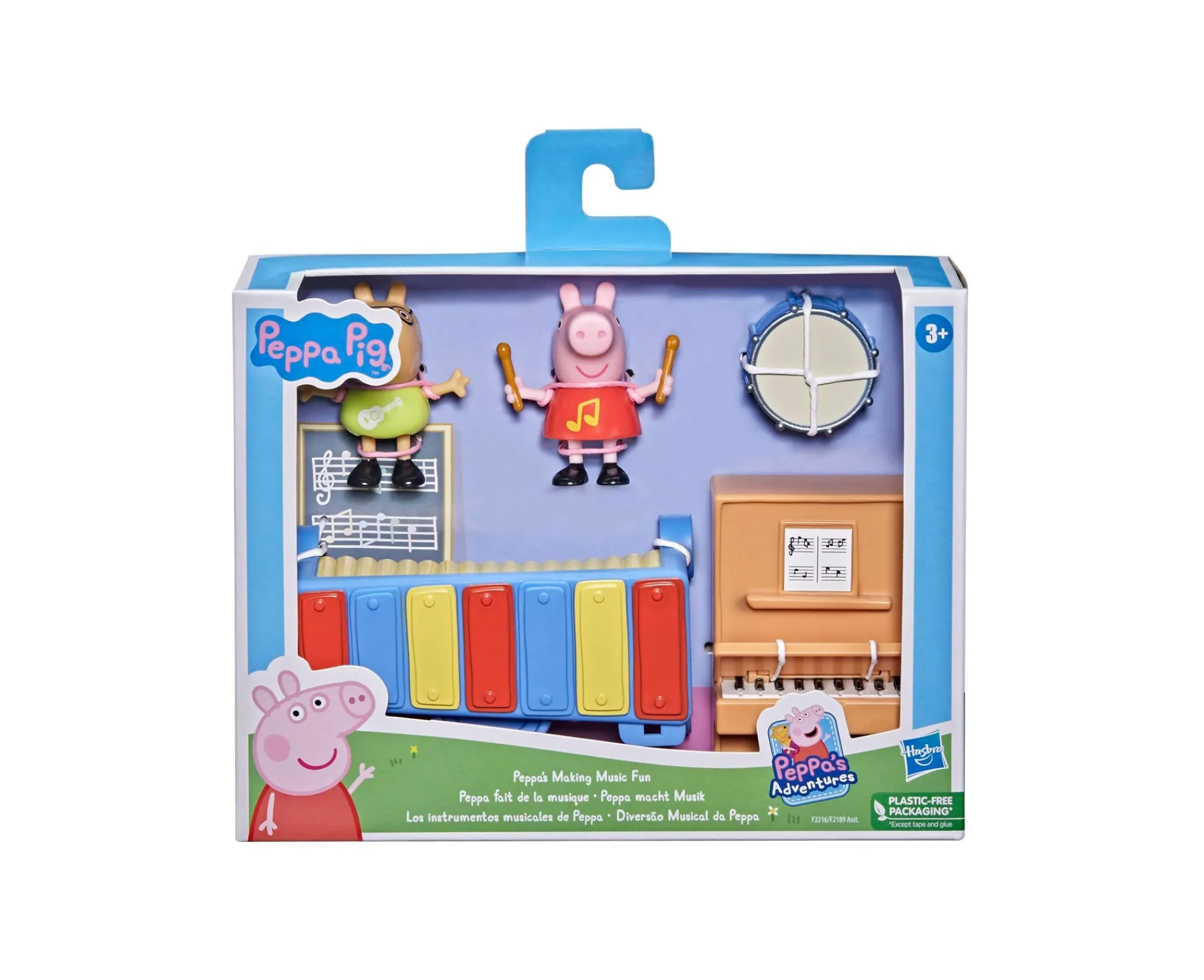 Macy's - Supplier Hasbro Peppa Pig Music Making Fun Playset - 7 Piece Set* Preschool Education Toys & Activities|Preschool Pals