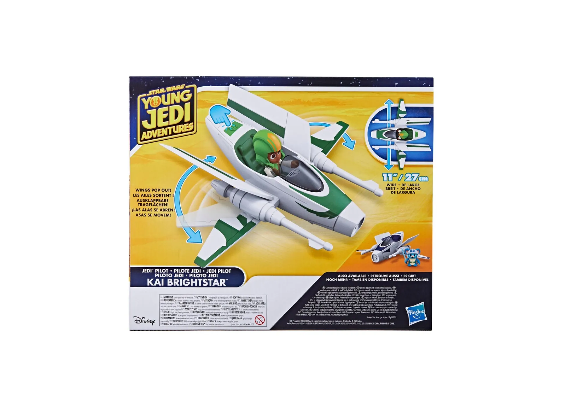 Macy's - Supplier Hasbro Star Wars Young Jedi Adventures - Kai Brightstar Jedi Pilot Playset* Star Wars|Playsets & Vehicles