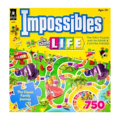 AreYouGame Hasbro The Game of Life Impossibles Puzzle - 750 pc* Puzzles