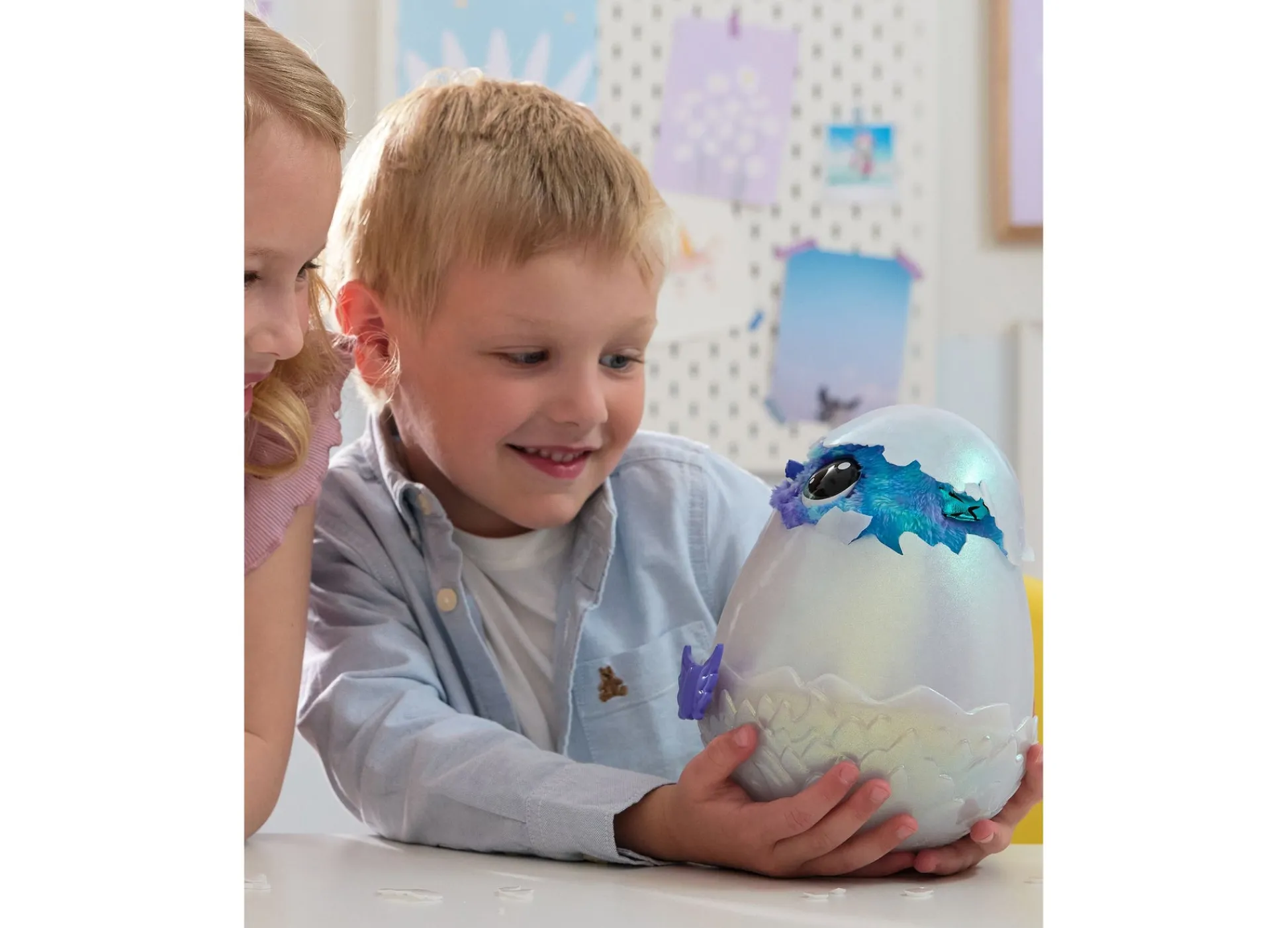 Macy's - Supplier Hatchimals Alive Mystery Hatch Draggle - Interactive Hatching Experience* Interactive Dolls & Pets|Stuffed Animals & Plush Toys