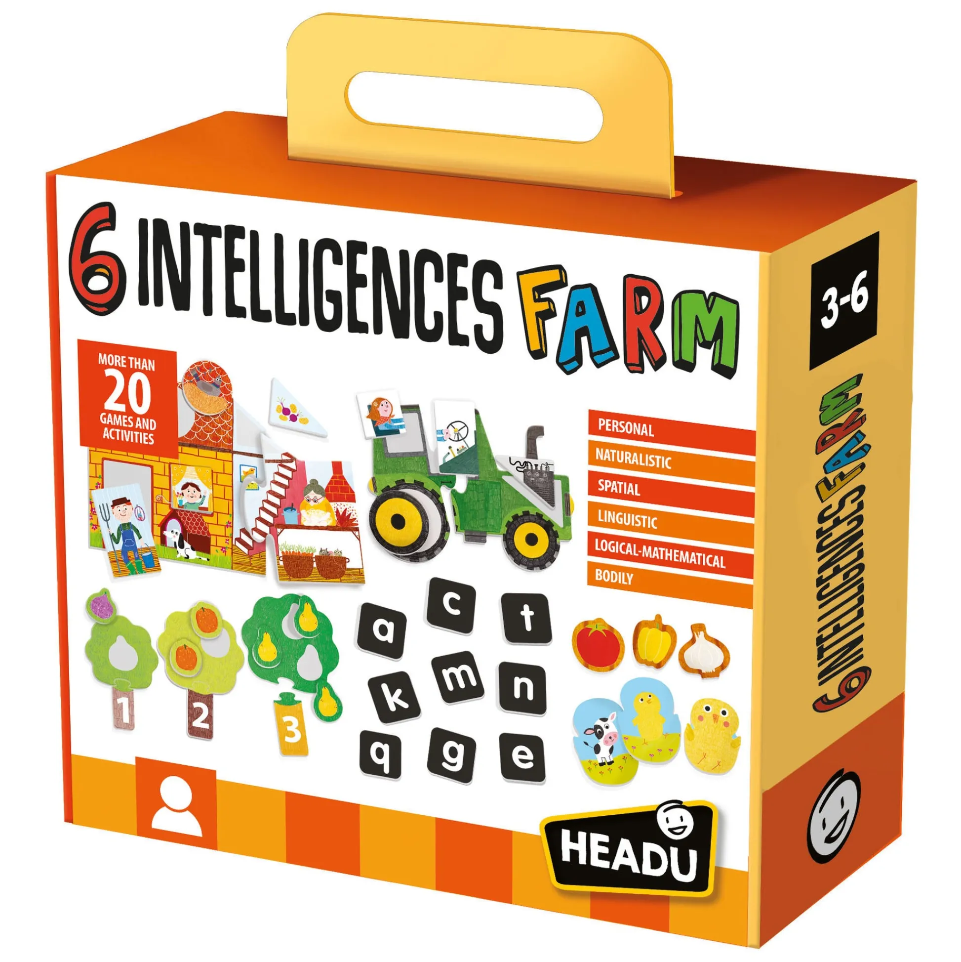 Educators Resource Headu 6 Intelligences Farm Games & Activities - Educational Playset* Preschool Education Toys & Activities