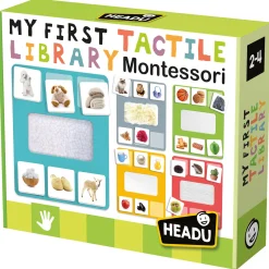 Educators Resource Headu Montessori My First Tactile Library - Sensory Exploration Game* Social & Emotional Skills|Preschool Education Toys & Activities