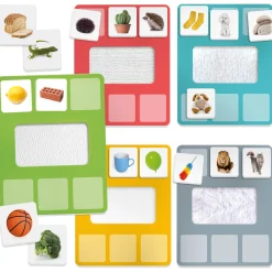 Educators Resource Headu Montessori My First Tactile Library - Sensory Exploration Game* Social & Emotional Skills|Preschool Education Toys & Activities