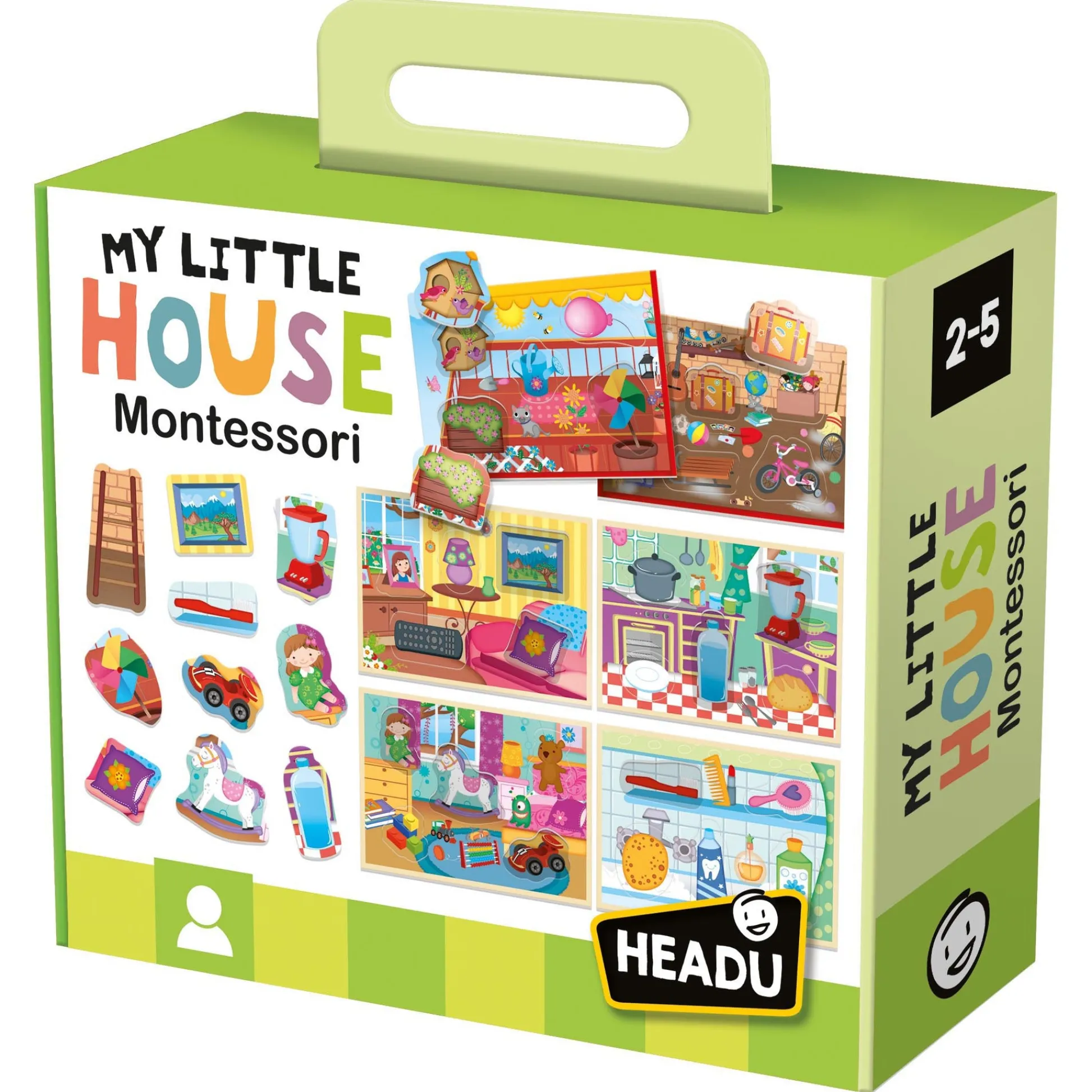 Educators Resource Headu Montessori My Little House - Interactive Learning Toy* Preschool Education Toys & Activities