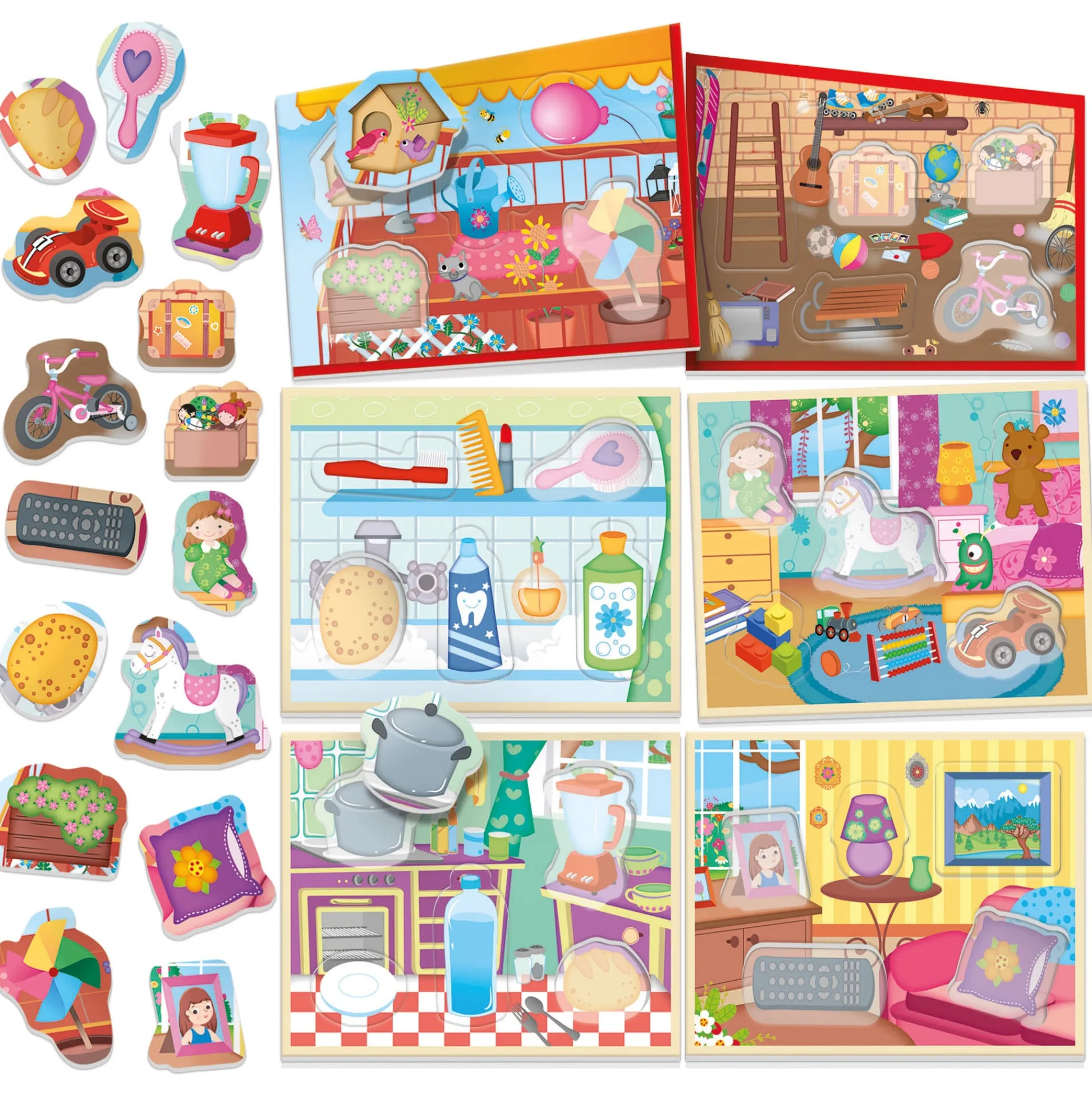 Educators Resource Headu Montessori My Little House - Interactive Learning Toy* Preschool Education Toys & Activities
