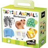 Educators Resource Headu Montessori Tactile Animals Puzzle - Sensory Exploration Toy* Puzzles|Preschool Education Toys & Activities
