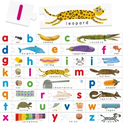 Educators Resource Headu Montessori Touch ABC - Interactive Tactile Alphabet Learning Toy* Preschool Education Toys & Activities