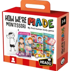 Educators Resource Headu My First Human Body Game - Discover Anatomy Fun* Social & Emotional Skills|Preschool Education Toys & Activities