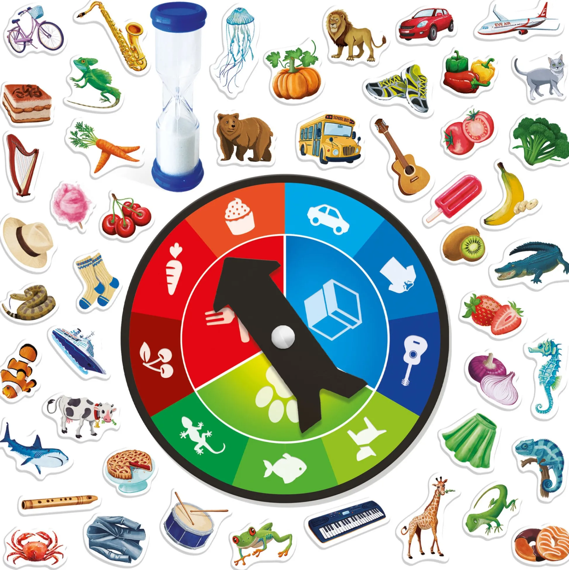 Educators Resource Headu Observaction - Color Clash Spin & Spot Game* Role-Playing Games|Board Games