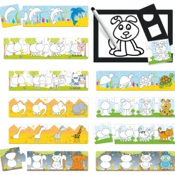 Educators Resource Headu Step by Step Drawing School - Animal Artistry Kit* Drawing, Color & Painting