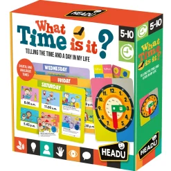 Educators Resource Headu What Time Is It - Interactive Learning Clock Game* Math Toys|Math, Counting & Time