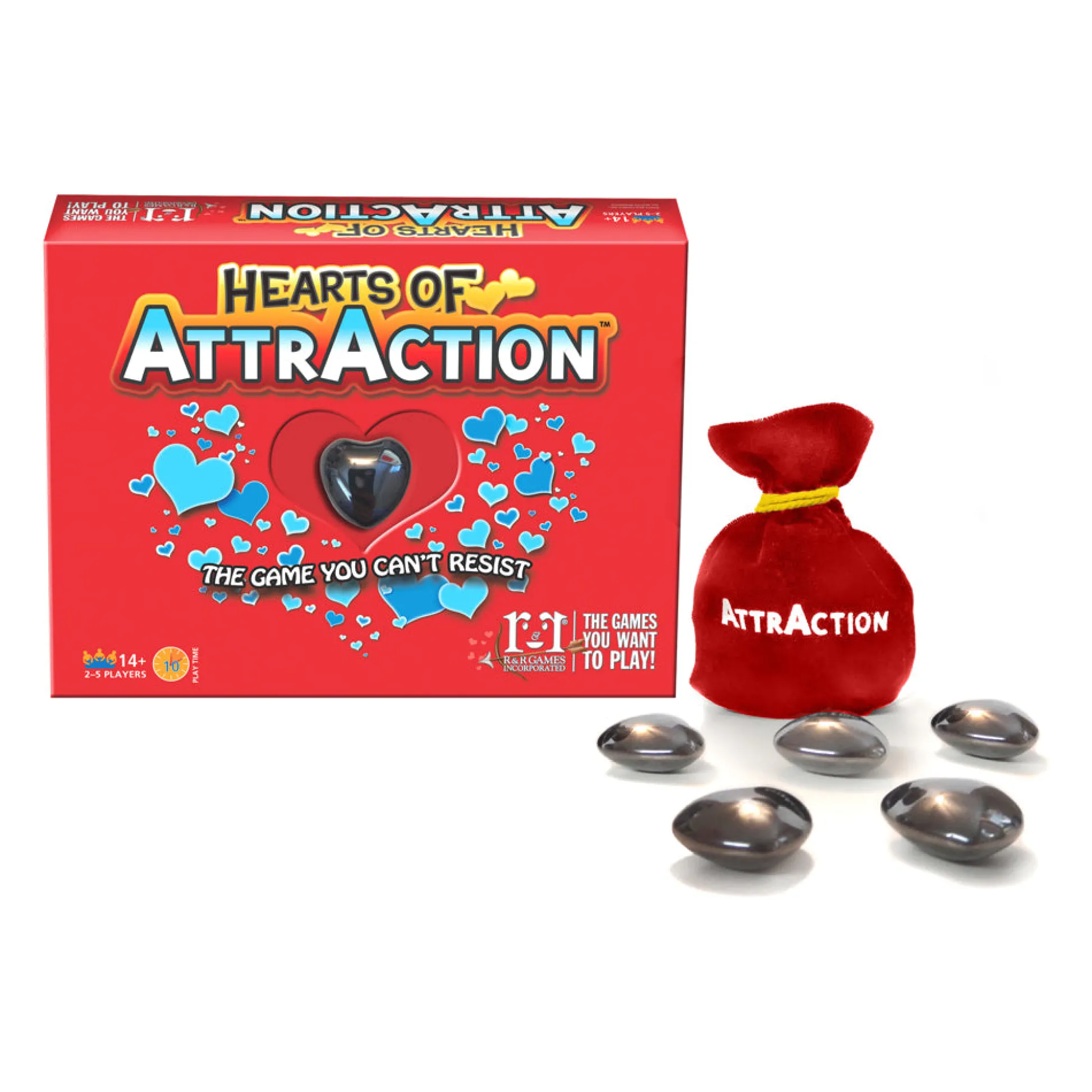 AreYouGame Hearts of AttrAction Magnetic Strategy Game* Strategy Games