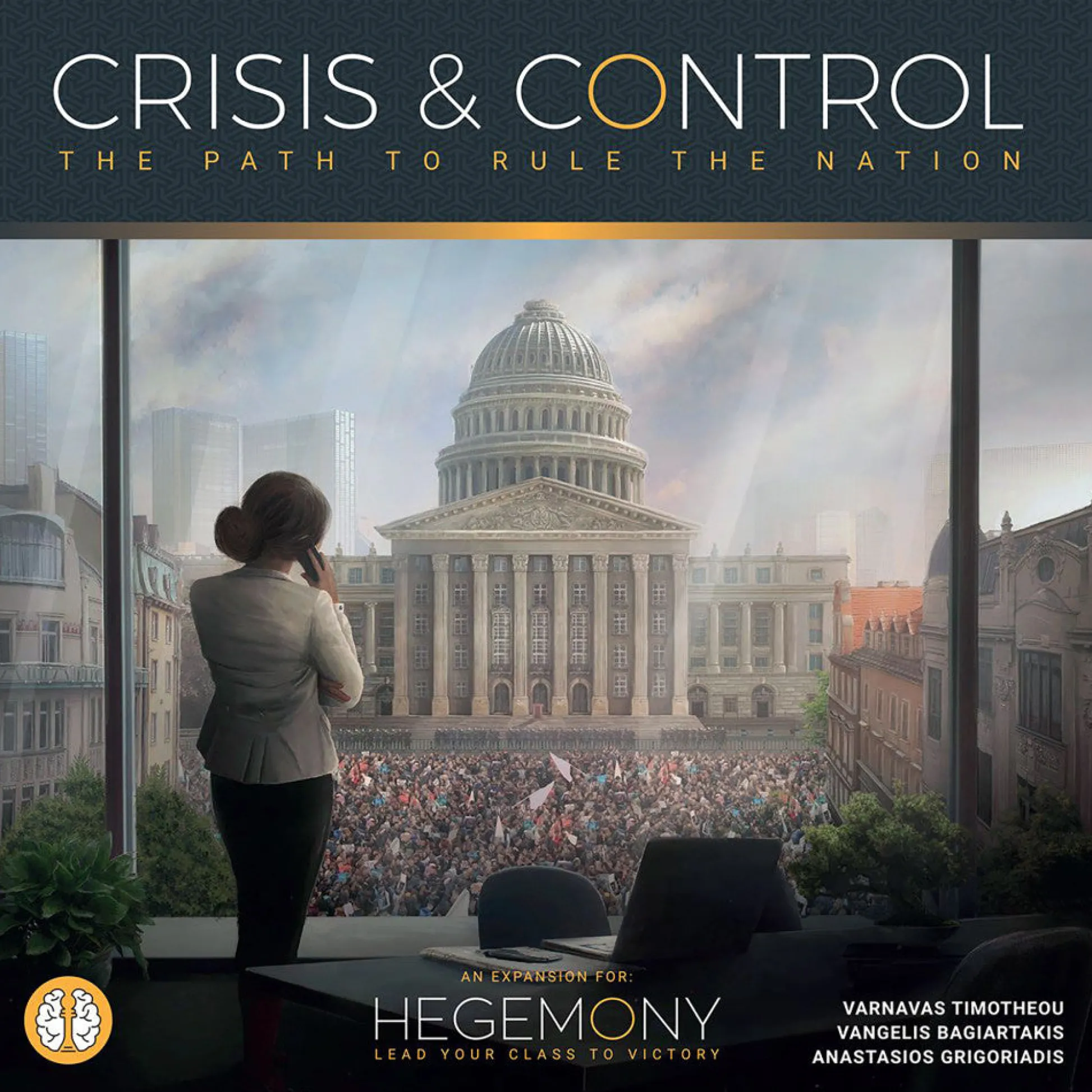 Flat River Group Hegemony: Crisis & Control Expansion - Strategic Board Game Booster* Board Games|Role-Playing Games