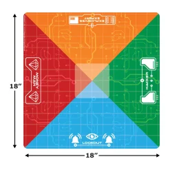 AreYouGame Heist Game Mat: Ultimate Safe-Cracking Play Surface* Role-Playing Games|Board Games