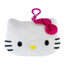Calendar Holdings, LLC Hello Kitty 4 Inch Pink Zipper Plush Head Keychain* Stuffed Animals|Stuffed Animals & Plush Toys