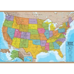 Educators Resource Hemispheres USA Map Jigsaw Puzzle - 500 pc* Puzzles