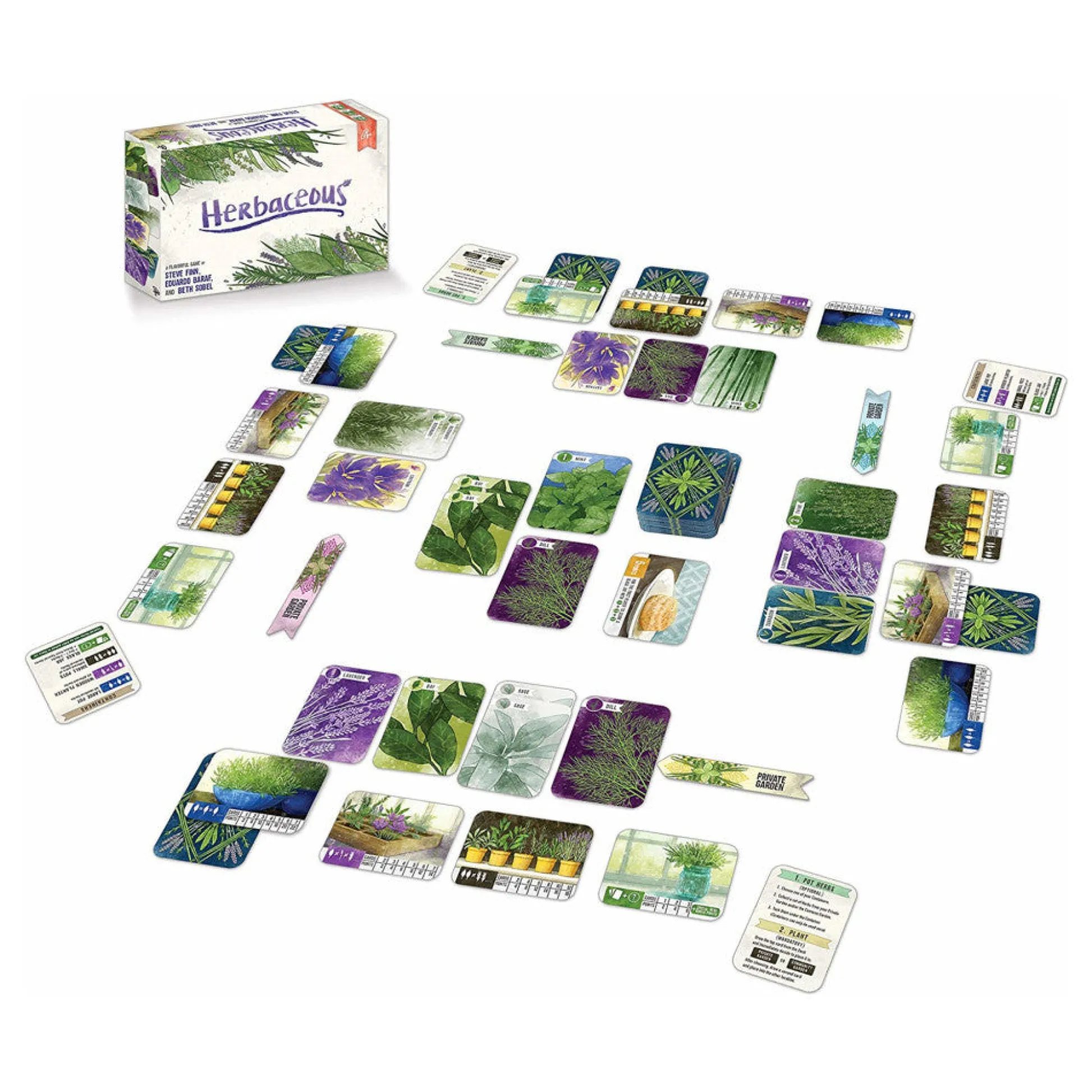 Flat River Group Herbaceous Card Game with Flavor Pack Mini-Expansion* Card Games