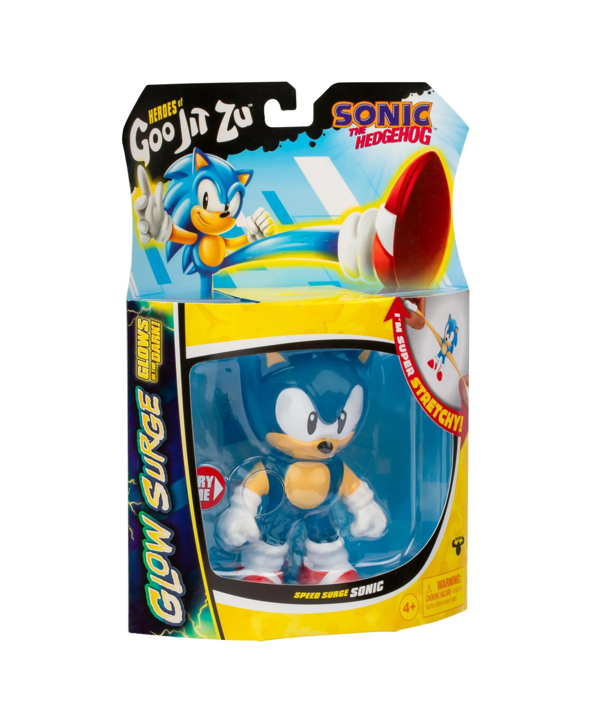 Macy's - Supplier Heroes of Goo Jit Zu Speed Surge Sonic S4 Stretchy Toy* Action Figures