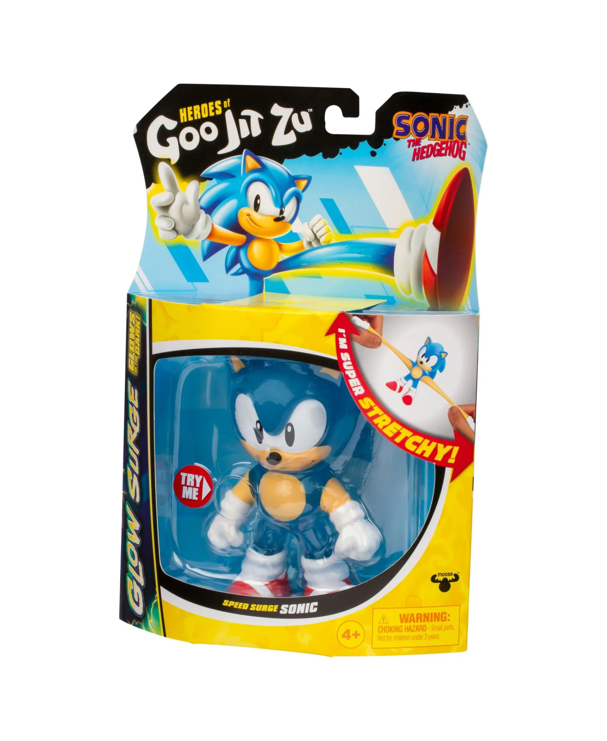 Macy's - Supplier Heroes of Goo Jit Zu Speed Surge Sonic S4 Stretchy Toy* Action Figures