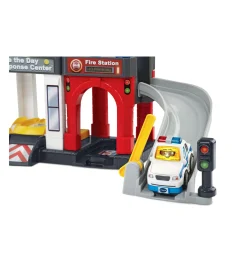 Macy's - Supplier Heroic Hideout Action Playset - Fire Station & Police Tower* Playsets & Vehicles