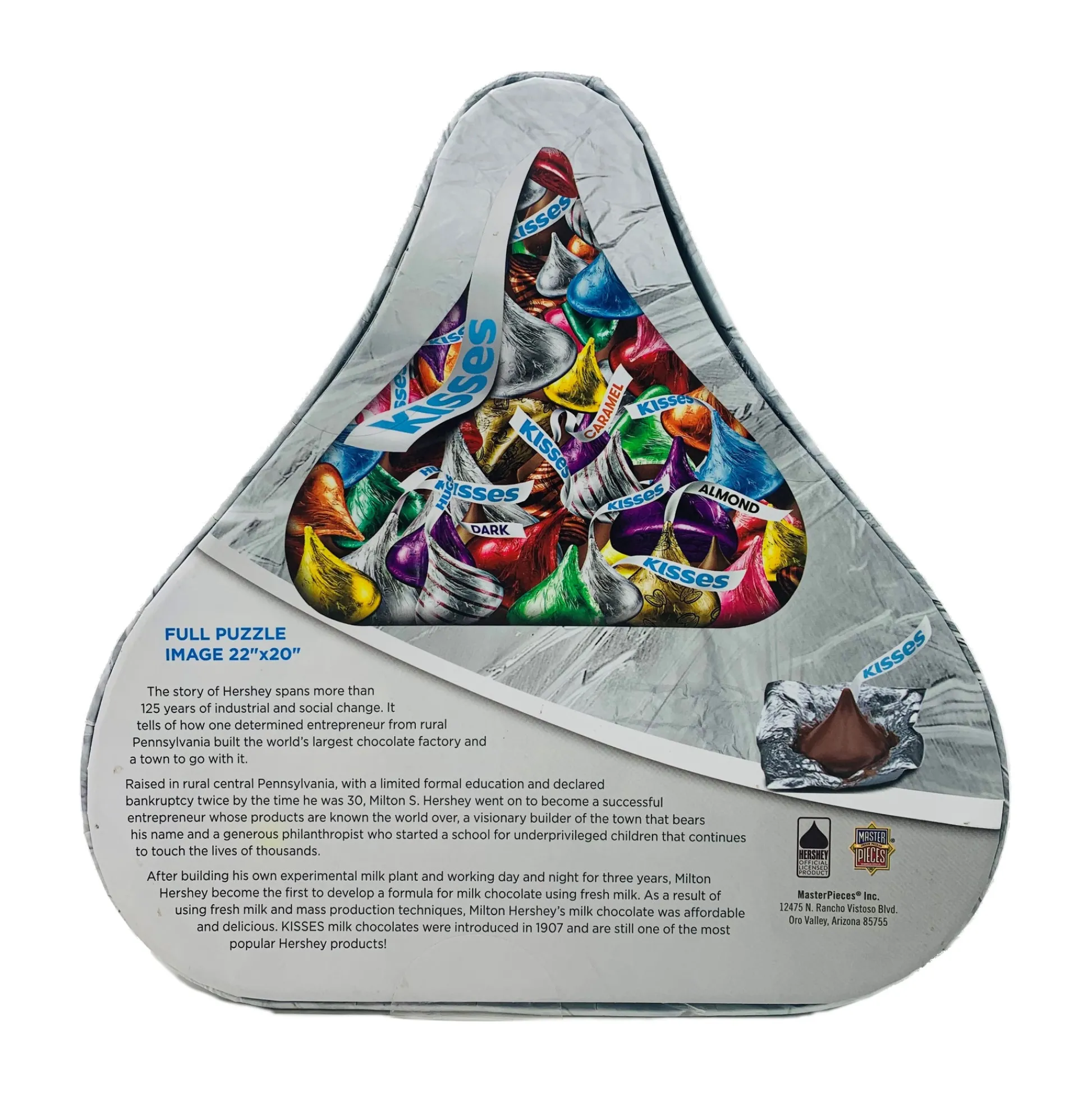 AreYouGame Hershey's Kisses Shaped Jigsaw Puzzle - 500 pc* Puzzles
