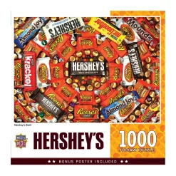 AreYouGame Hershey's Swirl Chocolate Collage Jigsaw Puzzle - 1000 pc* Puzzles
