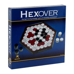 AreYouGame HEXOVER Strategy Board Game with Reversible Disks* Board Games|Role-Playing Games