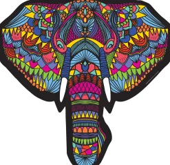 The Distribution Solutions Hidden Shapes Elephant Jigsaw Puzzle - 300 pc* Puzzles