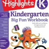 Readerlink Distribution Services Highlights Big Fun Kindergarten Activities Workbook*Kids Reading, Writing & Speech|Kids Books