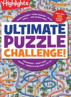 Readerlink Distribution Services Highlights Ultimate Puzzle Challenge - 256-Page Brain-Teaser Book* Puzzles|Reading, Writing & Speech