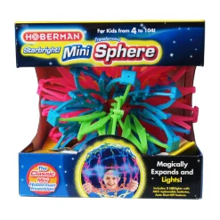 AreYouGame Hoberman Mini Sphere Starbright - Interactive Expanding Toy* Preschool Education Toys & Activities