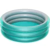 Flat River Group H2OGO! Big Metallic 3-Ring Inflatable Play Pool for Kids, 5 ft. 7 in. Diameter* Swimming Pools & Water Toys|Social & Emotional Skills