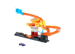 Macy's - Supplier Hot Wheels City Pizza Slam Cobra Attack 1:64 Scale Playset* Playsets & Vehicles