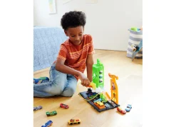 Macy's - Supplier Hot Wheels City Super Recharge Fuel Station Diecast Car Playset* Playsets & Vehicles